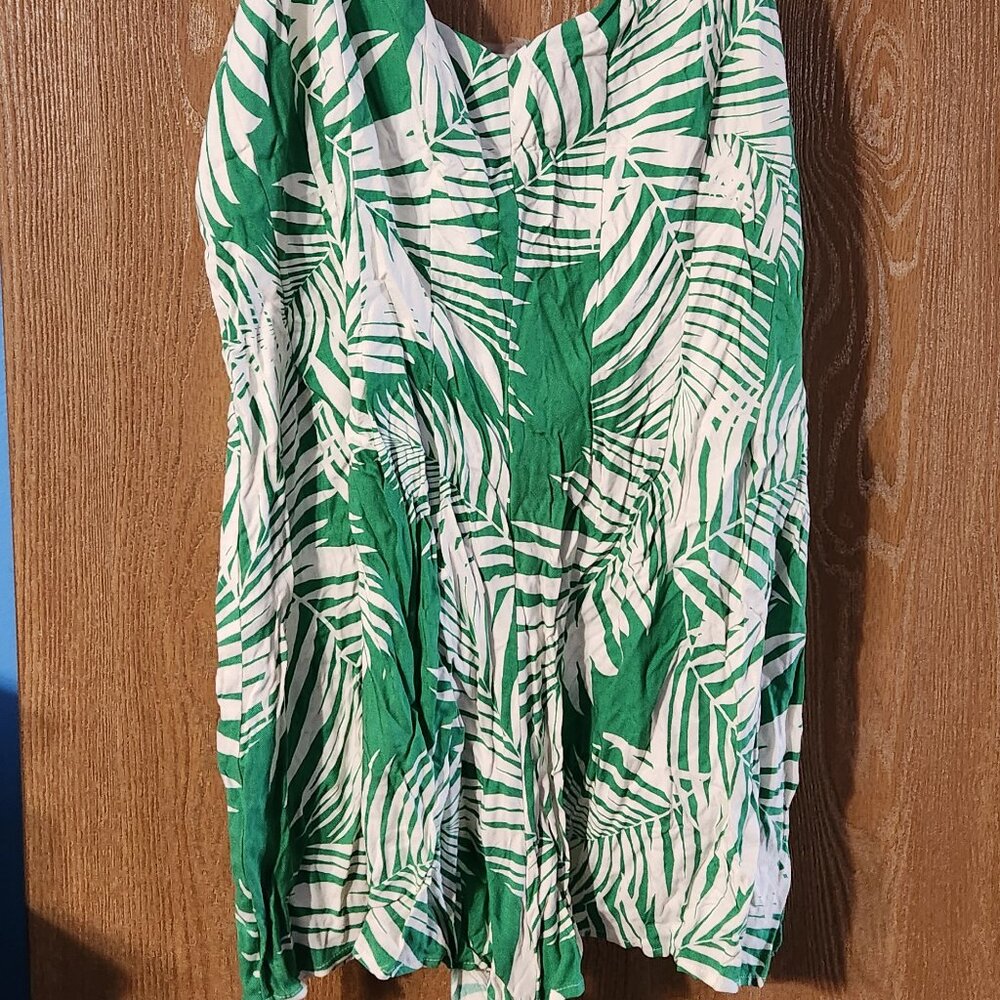 NWT Palm Print Romper